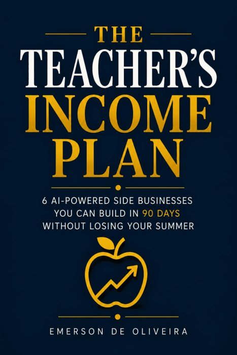 The Teacher's Income Plan: 6 AI-Powered Side Businesses You Can Build in 90 Days Without Losing Your Summer